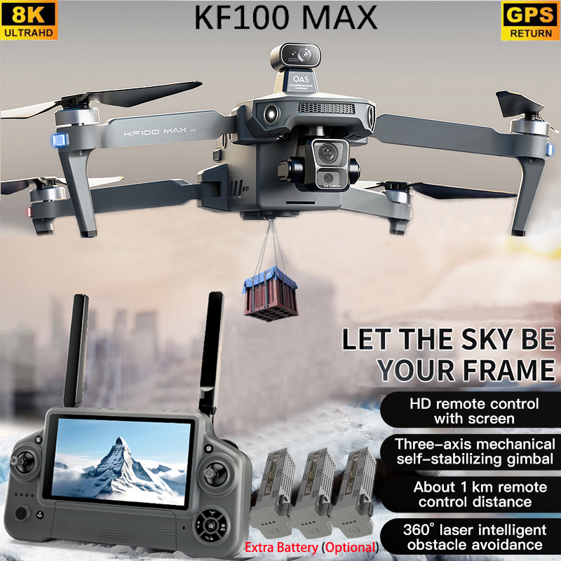 Fpv Drone Charger - KF100 MAX GPS Drone 4K กล้อง