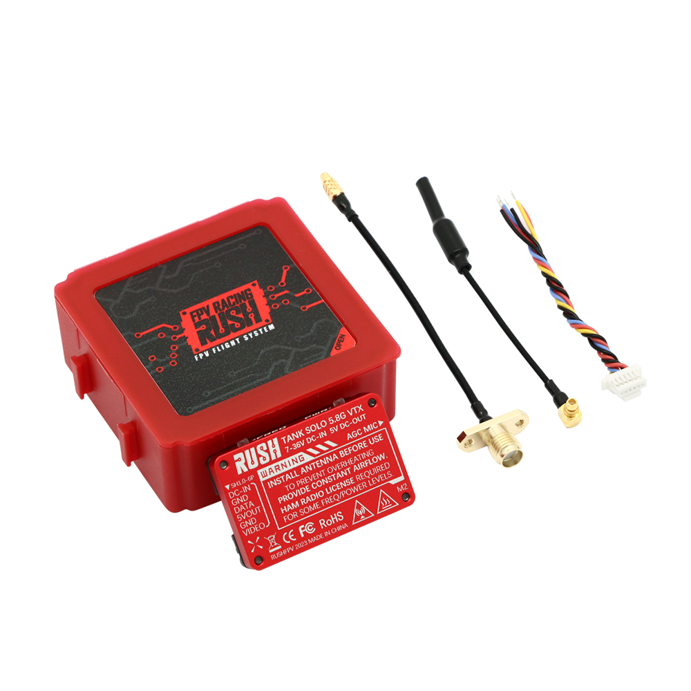 RUSH SoloถังVTX 5.8Gเครื่องส่ง - Fpv Drone Vtx บทวิจารณ์และราคา