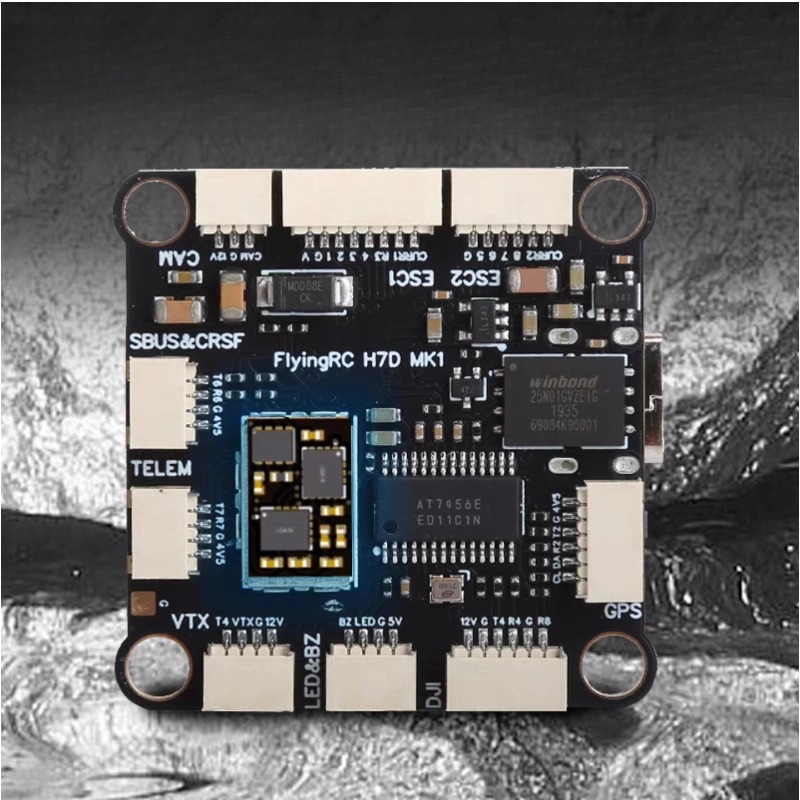 FlyingRC H7D H743 ตัวควบคุมการ - Fpv Drone Flight Controller บทวิจารณ์และราคา